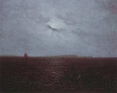 Carl Gustav Carus Night Scene on Rugen (mk10) Spain oil painting art